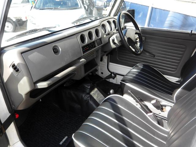 ジムニー ＨＡ　バン　５速　ＪＡ１２Ｖ　最終期２型　２インチリフトアップ　エアコン（8枚目）