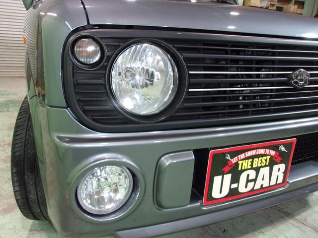 アルトラパン ＳＳ　５速ミッション／メモリーナビ／Ｂｌｕｅｔｏｏｔｈ／ＥＴＣ／車高調／タワーバー／スズキスポーツマフラー／モモステ／キーレス／買取車（7枚目）