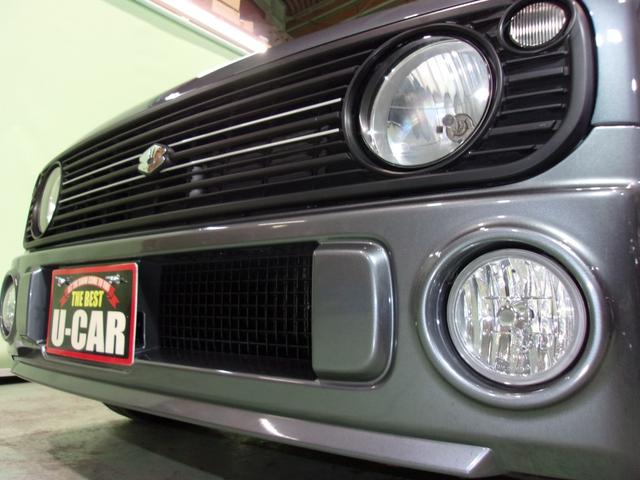 アルトラパン ＳＳ　５速ミッション／メモリーナビ／Ｂｌｕｅｔｏｏｔｈ／ＥＴＣ／車高調／タワーバー／スズキスポーツマフラー／モモステ／キーレス／買取車（13枚目）
