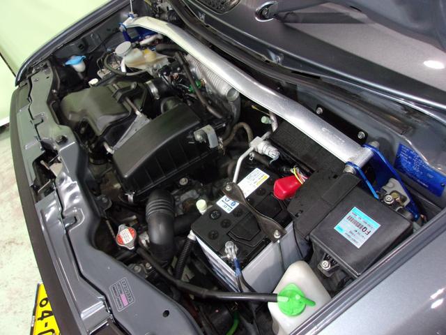 アルトラパン ＳＳ　５速ミッション／メモリーナビ／Ｂｌｕｅｔｏｏｔｈ／ＥＴＣ／車高調／タワーバー／スズキスポーツマフラー／モモステ／キーレス／買取車（33枚目）