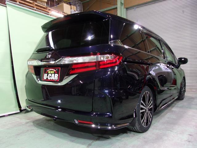 オデッセイ アブソルート・ＥＸ　アルパイン８インチナビ地デジ／Ｂｌｕｅｔｏｏｔｈ／１０．２インチ後席フリップダウンモニター／両側電動スライドドア／衝突軽減ブレーキ／ＥＴＣ／ローダウン／ＬＥＤヘッドライト／アイドリングストップ／禁煙車（2枚目）