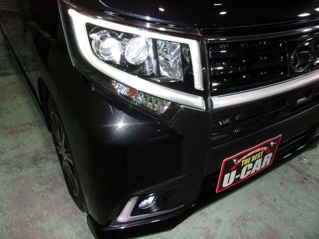 ムーヴ カスタム　Ｘ　ハイパーＳＡＩＩ　ＳＤナビ地デジ／Ｂｌｕｅｔｏｏｔｈ／バックカメラ／スマートキー／プッシュスタート／衝突軽減ブレーキ／ＬＥＤヘッドライト／フォグランプ／黒ハーフレザーシート／エコアイドル／ワンオーナー／禁煙車（10枚目）