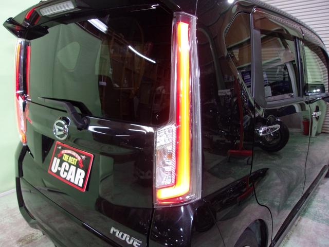 ムーヴ カスタム　Ｘ　ハイパーＳＡＩＩ　ＳＤナビ地デジ／Ｂｌｕｅｔｏｏｔｈ／バックカメラ／スマートキー／プッシュスタート／衝突軽減ブレーキ／ＬＥＤヘッドライト／フォグランプ／黒ハーフレザーシート／エコアイドル／ワンオーナー／禁煙車（21枚目）