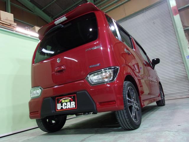 ワゴンRスティングレー ハイブリッドT ターボ/SDナビ地デジ/Bluetooth/衝突軽減ブレーキ/LEDヘッドライト&フォグランプ/クルーズコントロール/シートヒーター/サイドエアバック/アイドリングストップ/バックソナー/禁煙車(58枚目)