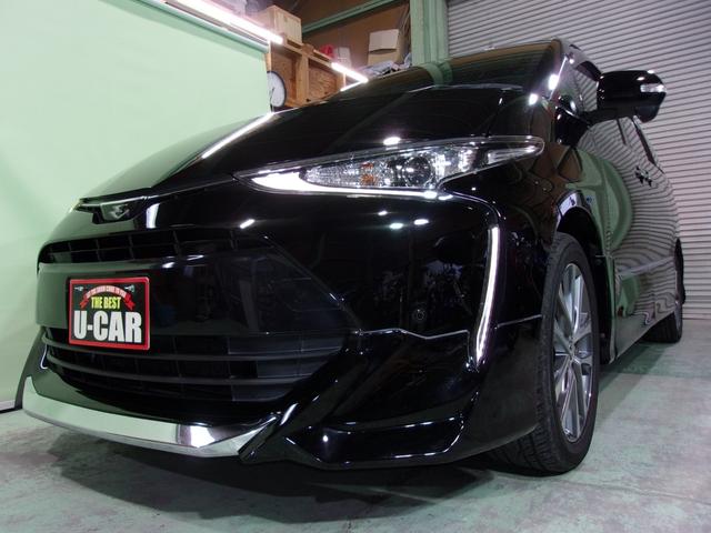 エスティマ アエラス　プレミアム　１０インチＳＤナビ地デジ／Ｂｌｕｅｔｏｏｔｈ／バックカメラ／後席１１インチフリップダウンモニター／両側電動スライド／オプション前後スポイラー／黒ハーフレザーシート／パワーバックドア／衝突軽減ブレーキ（10枚目）