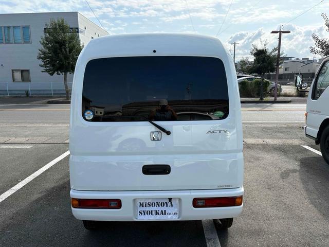 アクティバン SDX AT ETC バックカメラ 両側スライドドア キーレスエントリー エアコン 運転席エアバッグ 助手席エアバッグ 記録簿 CD DVD再生 USB ミュージックプレイヤー接続可(6枚目)