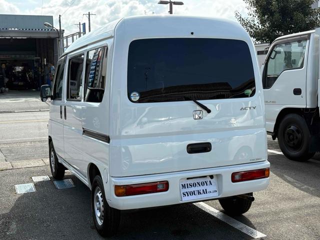 アクティバン SDX AT ETC バックカメラ 両側スライドドア キーレスエントリー エアコン 運転席エアバッグ 助手席エアバッグ 記録簿 CD DVD再生 USB ミュージックプレイヤー接続可(7枚目)
