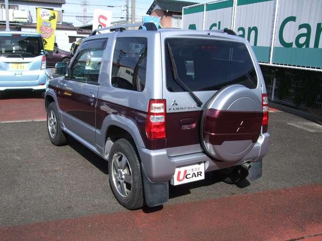 三菱 パジェロミニ エクシード 4WD ターボ 社外メモリーナビ バック