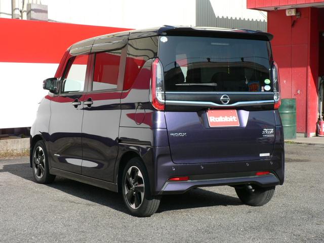 ルークス ハイウェイスター X 純正9インチナビ フルセグ アラウンドビューモニター 両側パワースライドドア エマージェンシブレーキ LEDヘッドライト 純正アルミホイール 純正ドライブレコーダー プッシュスタート ETC(5枚目)