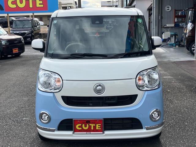 ムーヴキャンバス Ｘリミテッド　ＳＡＩＩ　ツートン　両側電動スライド　衝突軽減ブレーキ　レーンキープアシスト　ナビＴＶ　バックカメラ　Ｂｌｕｅｔｏｏｔｈ　ドラレコ　ＥＴＣ　オートライト　スマートキー（3枚目）