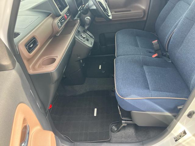 ムーヴキャンバス セオリーＧ　衝突軽減ブレーキ　両側オートスライドドア　前後ソナー　オートハイビーム　車線逸脱警報　ＬＥＤヘッド　オートハイビーム　シートヒーター　サイドエアバッグ（13枚目）