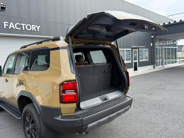 ランドクルーザー250 VX サンルーフ トヨタチームメイト 12.3インチナビ パノラミックビュー デジタルインナーミラー ブラインドスポットモニター シートヒーター&シートクーラー パワーシート パワーバックドア ブラウン内装(33枚目)