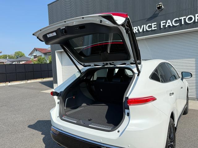 ハリアーハイブリッド Z レザーパッケージ・ナイトシェード パノラマルーフ AC100V 本革 12.3JBLサウンドナビ パノラミックビュー デジタルミラー ブラインドスポット シートヒーターシートクーラー パワーシート ステアリングヒーター ETC2.0(34枚目)