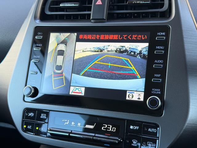 プリウス Ａツーリングセレクション・ブラックエディション　８インチディスプレイオーディオ　モデリスタエアロ　デジタルミラー　ＴＶ視聴　パノラミックビューモニター　シートヒーター　ＡＣ１００Ｖ　純正１７インチアルミホイール　レーダー　ＥＴＣ２．０　ドラレコ前後（2枚目）