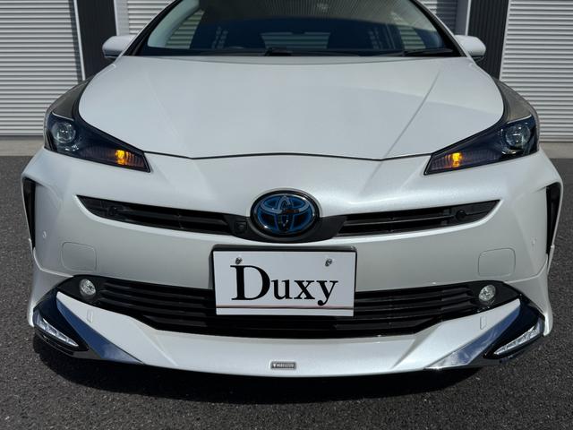 プリウス Ａツーリングセレクション・ブラックエディション　８インチディスプレイオーディオ　モデリスタエアロ　デジタルミラー　ＴＶ視聴　パノラミックビューモニター　シートヒーター　ＡＣ１００Ｖ　純正１７インチアルミホイール　レーダー　ＥＴＣ２．０　ドラレコ前後（17枚目）