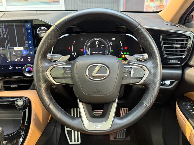 NX NX350h Fスポーツ デジタルインナーミラー ドラレコ前後 ルーフレール TRDエアロ パノラマルーフ オレンジキャリパー 寒冷地仕様(55枚目)