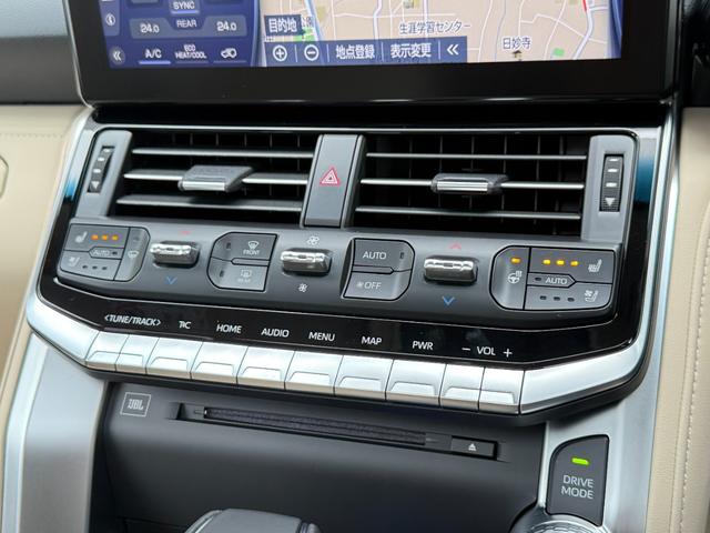 ランドクルーザー ＺＸ　ＪＢＬサウンド　リヤエンターシステム　クールボックス　空気圧センサー　リヤデフロック　ルーフレール　サンルーフ　寒冷地仕様　シートヒーター　シートクーラー　ヘッドアップディスプレイ　ドラレコ（67枚目）