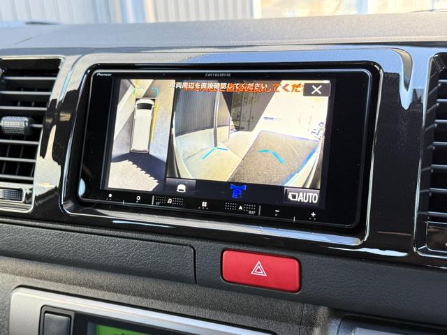 ハイエースバン 7インチナビ デジタルミラー 両側PWスライド パノラミックビュー 4WD バックカメラ TV ステアリングスイッチ 純正タイヤ プッシュスタート オートハイビーム スペアタイヤ 電動格納ミラー(5枚目)