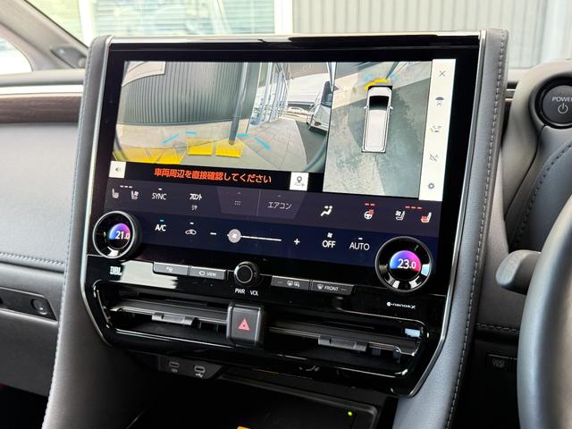 アルファードハイブリッド エグゼクティブラウンジ　モデリスタエアロ　グリルカバー　ツインムーンルーフ　デジタルインナーミラー　ヘッドアップディスプレイ　１３．２インチフリップダウンモニター　電動リアゲート　ブラインドスポットモニター（8枚目）