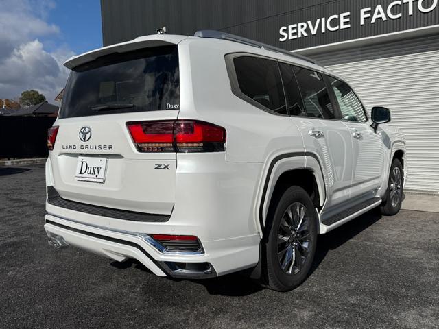 ランドクルーザー ZX 2025年改モデル 特別限定ローン 12.3型プレミアムサウンドナビ サンルーフ リアエンターテイメントシステム リヤ電動デフロック 寒冷地 モデリスタエアロキット USB充電タイプC フルセグTV(28枚目)