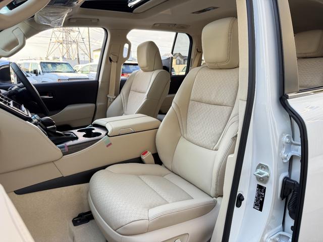 ランドクルーザー ZX 2025年改モデル 特別限定ローン 12.3型プレミアムサウンドナビ サンルーフ リアエンターテイメントシステム リヤ電動デフロック 寒冷地 モデリスタエアロキット USB充電タイプC フルセグTV(45枚目)