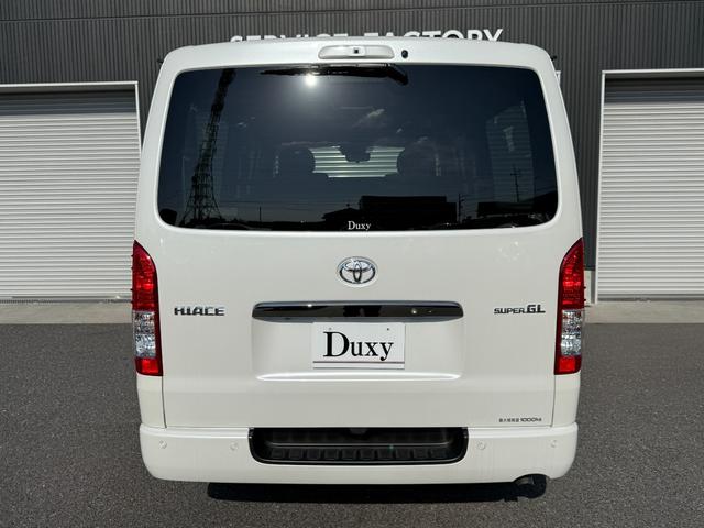 ハイエースバン スーパーGL ダークプライムII ALPINE11型フローティングナビ パノラミックビューモニター デジタルミラー 寒冷地仕様 プロジェクター式LEDヘッド AC100V フルセグTV Bluetooth 純正15インチアルミ(12枚目)