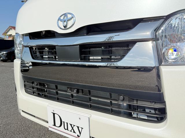 ハイエースバン スーパーGL ダークプライムII ALPINE11型フローティングナビ パノラミックビューモニター デジタルミラー 寒冷地仕様 プロジェクター式LEDヘッド AC100V フルセグTV Bluetooth 純正15インチアルミ(17枚目)