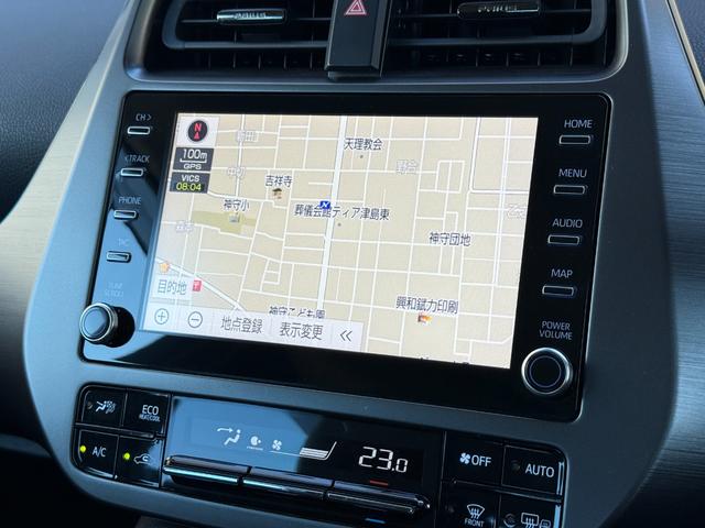 プリウス Aツーリングセレクション・ブラックエディション 8インチディスプレイオーディオ モデリスタエアロ デジタルミラー TV視聴 パノラミックビューモニター シートヒーター AC100V 純正17インチアルミホイール レーダー ETC2.0 ドラレコ前後(3枚目)