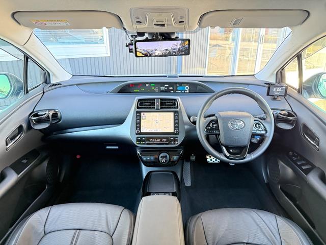 プリウス Aツーリングセレクション・ブラックエディション 8インチディスプレイオーディオ モデリスタエアロ デジタルミラー TV視聴 パノラミックビューモニター シートヒーター AC100V 純正17インチアルミホイール レーダー ETC2.0 ドラレコ前後(51枚目)