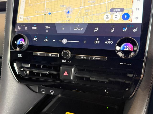 ヴェルファイアハイブリッド エグゼクティブラウンジ モデリスタエアロ シグネチャー JBLサウンドナビ サンルーフ フリップダウンモニター パノラミックビュー デジタルミラー ブラインドスポット 純正19AW ドラレコ前後 HUD AC100V(76枚目)