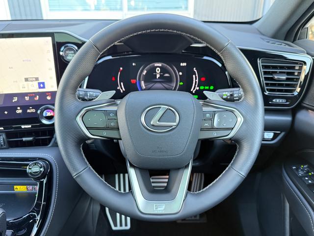 NX NX350h Fスポーツ パノラマルーフ マークレビンソン デジタルミラー オレンジキャリパー パノラミックビュー ブラインドスポット ルーフレール 純正20AW シートヒーター シートクーラー 後席電動シート AC100V(51枚目)