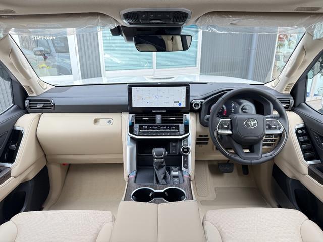 ランドクルーザー ＺＸ　２０２５年改モデル　１２．３型プレミアムサウンドナビ　リヤエンターテイメントシステム　ヒッチメンバー　クールＢＯＸ　タイヤ空気圧センサー　寒冷地仕様　ＴＶ　ＨＤＭＩ　　ＥＴＣ２．０　内装ベージュ（56枚目）