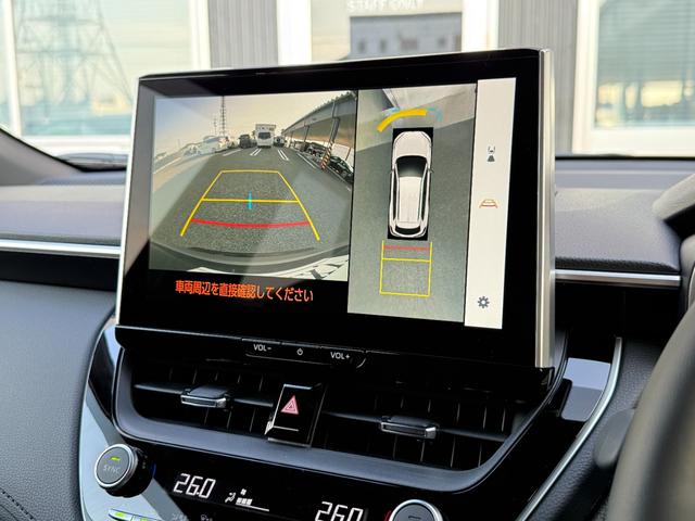 カローラクロス ハイブリッド　Ｚ　改モデル　１０．５型コネクトナビ　全周囲カメラ　トヨタチームメイト　ドラレコ内蔵　モデリスタエアロ　アダクティブハイビームシステム　シートヒーター　ベンチレーション　純正１８インチアルミ（4枚目）