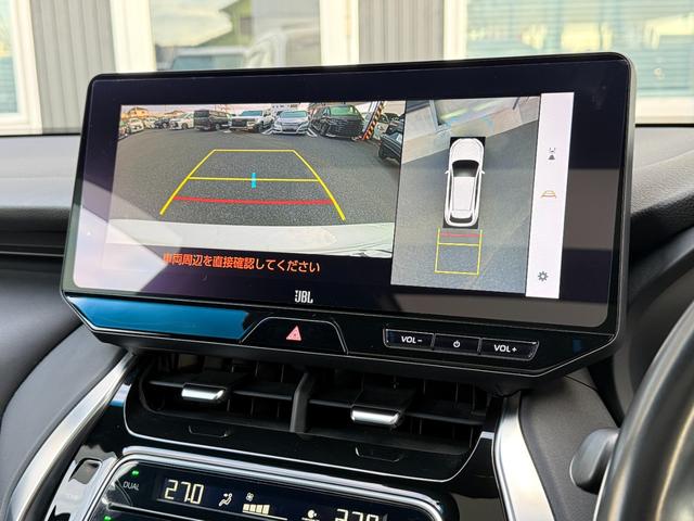 ハリアー Z 調光パノラマルーフ 12.3型JBLナビ モデリスタグランブレイズエアロ デジタルインナーミラ- 全周囲カメラ ドライブレコーダー内蔵 ヘッドアップディスプレイ レーダークルーズコントロール 内装黒(33枚目)