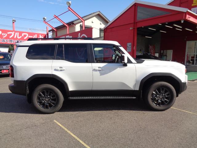 ランドクルーザー250 VX 1オーナー ユーザー買取 トヨタチームメイト サンルーフ レザーシート デジタルインナーミラー トヨタプレミアムサウンド パワーバックドア ETC シートエアコン ステアリングヒーター ドラレコ前後(4枚目)