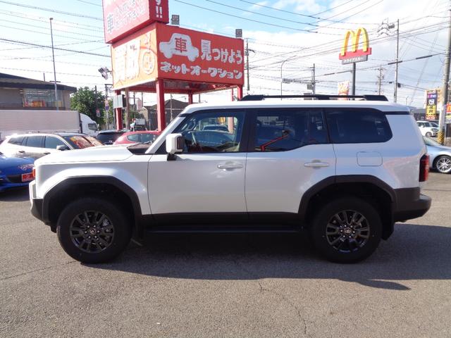 ランドクルーザー250 VX 1オーナー ユーザー買取 トヨタチームメイト サンルーフ レザーシート デジタルインナーミラー トヨタプレミアムサウンド パワーバックドア ETC シートエアコン ステアリングヒーター ドラレコ前後(5枚目)