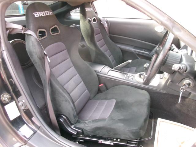 フェアレディＺ バージョンＳＴ　６速ＭＴ　ＢＲＩＤＥシート　テインモノレーシング車高調　ＮＡＲＤＩ　ＴＯＲＩＮＯステアリング　ニスモＧＴ　Ｌ．Ｓ．Ｄｐｒｏ　ニスモ軽量フライホイール　ニスモクラッチディスク＆クラッチカバー　ＥＴＣ（12枚目）