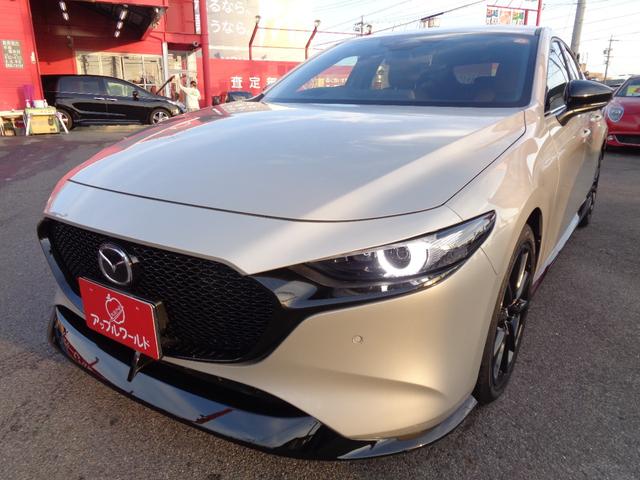 MAZDA3ファストバック 20S レトロスポーツエディション 6MT 純正エアロ(F・S・R)純正OPスーフスポイラー デジタルインナーミラー ハーフレザーシート 純正ナビTV 360°カメラ BOSEサウンド パワーシート シートヒーター 純正18AW LED(3枚目)