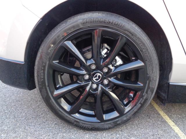 MAZDA3ファストバック 20S レトロスポーツエディション 6MT 純正エアロ(F・S・R)純正OPスーフスポイラー デジタルインナーミラー ハーフレザーシート 純正ナビTV 360°カメラ BOSEサウンド パワーシート シートヒーター 純正18AW LED(65枚目)