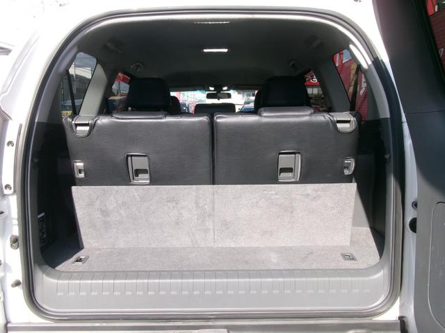 ランドクルーザープラド TX 純正ナビTV バックカメラ スマートキー×2 ETC 純正ホイール車内積込み フルセグTV Bluetooth 黒シートカバー LEDヘッド プッシュスタート クリアランスソナー 電格ミラー 社外AW(58枚目)