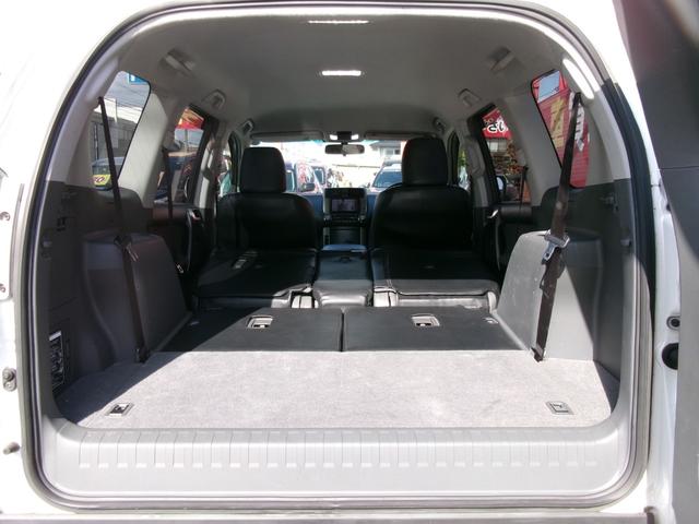 ランドクルーザープラド TX 純正ナビTV バックカメラ スマートキー×2 ETC 純正ホイール車内積込み フルセグTV Bluetooth 黒シートカバー LEDヘッド プッシュスタート クリアランスソナー 電格ミラー 社外AW(59枚目)
