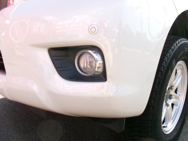 ランドクルーザープラド TX 純正ナビTV バックカメラ スマートキー×2 ETC 純正ホイール車内積込み フルセグTV Bluetooth 黒シートカバー LEDヘッド プッシュスタート クリアランスソナー 電格ミラー 社外AW(70枚目)