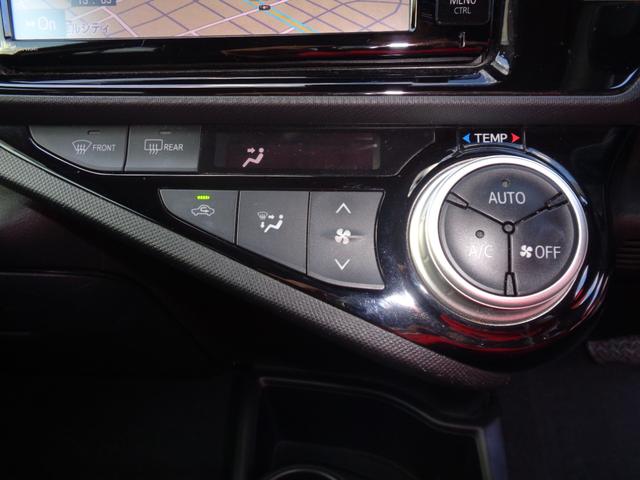 アクア Ｓ　禁煙車　純正ナビ　フルセグＴＶ（走行中ＯＫ）バックカメラ　Ｂｌｕｅｔｏｏｔｈ　ＥＴＣ　スマートキー　プッシュスタート　ドライブレコーダー前後　ルーフスポイラー　トヨタセーフティセンス　フロアマット（27枚目）