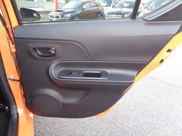 アクア Ｓ　禁煙車　純正ナビ　フルセグＴＶ（走行中ＯＫ）バックカメラ　Ｂｌｕｅｔｏｏｔｈ　ＥＴＣ　スマートキー　プッシュスタート　ドライブレコーダー前後　ルーフスポイラー　トヨタセーフティセンス　フロアマット（43枚目）