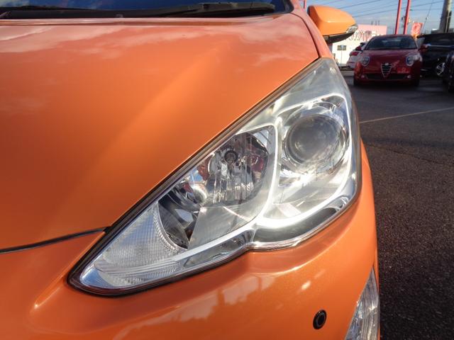 アクア Ｓ　禁煙車　純正ナビ　フルセグＴＶ（走行中ＯＫ）バックカメラ　Ｂｌｕｅｔｏｏｔｈ　ＥＴＣ　スマートキー　プッシュスタート　ドライブレコーダー前後　ルーフスポイラー　トヨタセーフティセンス　フロアマット（47枚目）