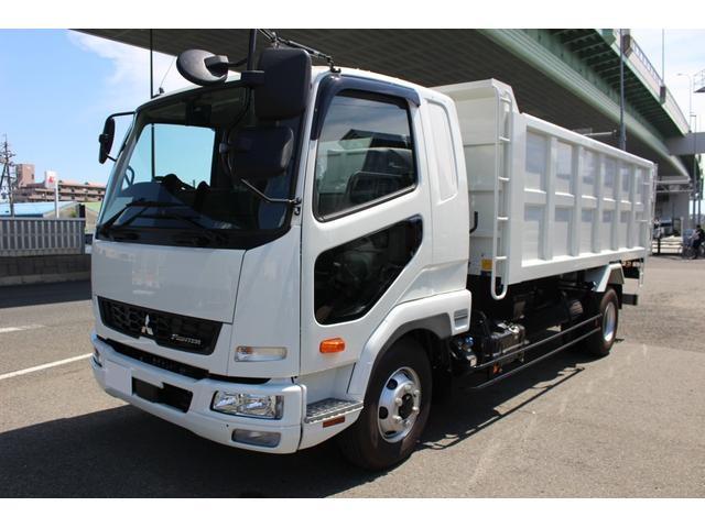 ファイター 土砂禁深箱ダンプ ベッド付き バックカメラ リア観音扉 ETC(3枚目)