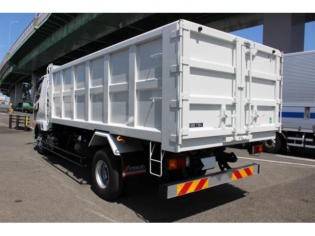 ファイター 土砂禁深箱ダンプ ベッド付き バックカメラ リア観音扉 ETC(4枚目)