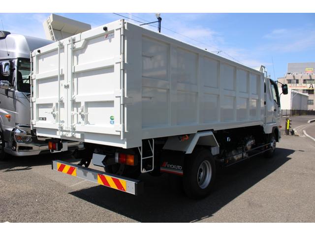 ファイター 土砂禁深箱ダンプ ベッド付き バックカメラ リア観音扉 ETC(6枚目)