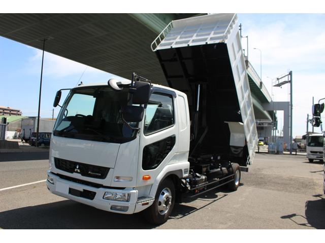 ファイター 土砂禁深箱ダンプ ベッド付き バックカメラ リア観音扉 ETC(14枚目)