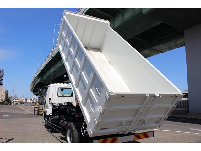 ファイター 土砂禁深箱ダンプ ベッド付き バックカメラ リア観音扉 ETC(15枚目)